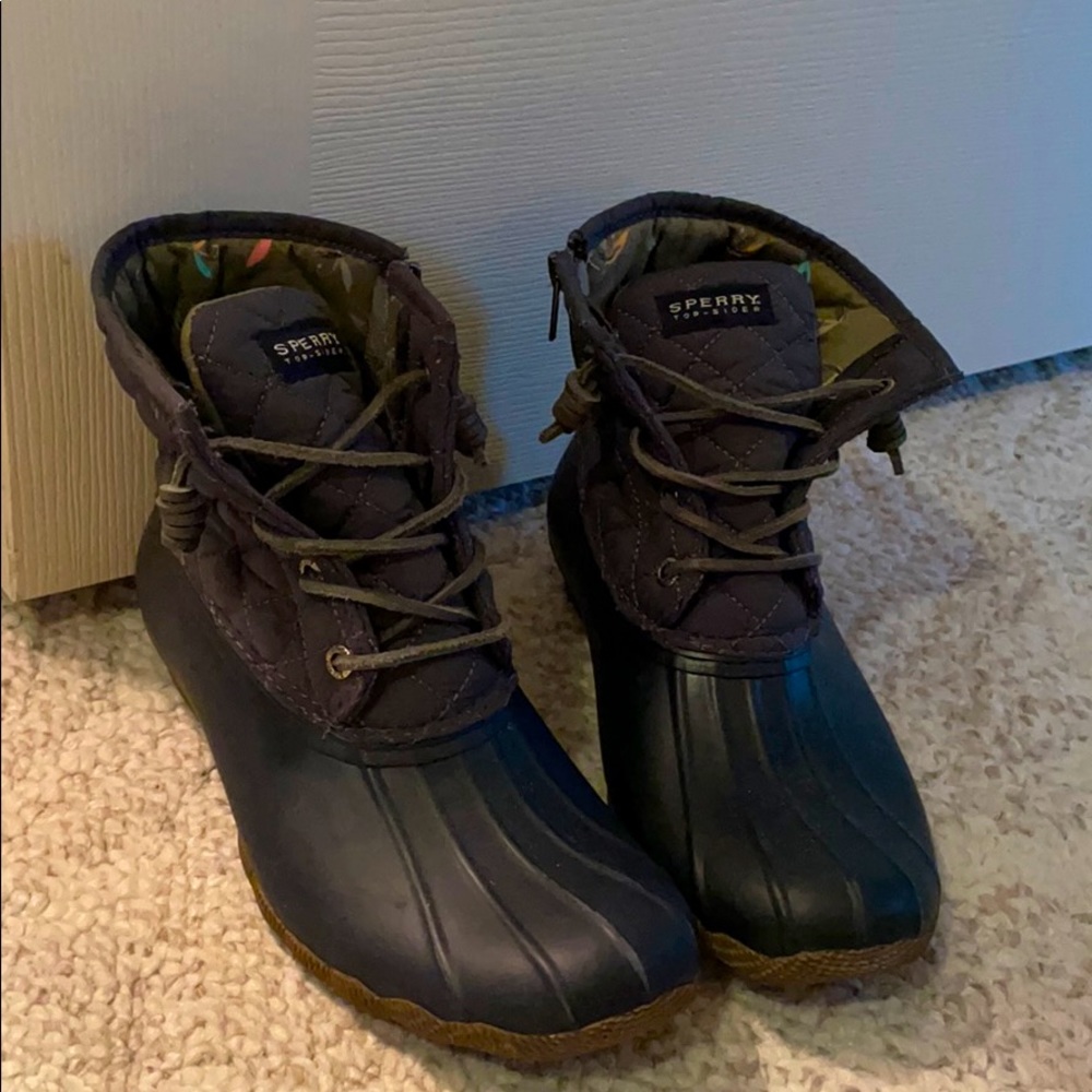Sperry Saltwater Quilted Duck Boot